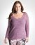 Asymmetric mesh sweater by DKNY JEANS