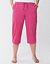 Knit waist cargo capri
