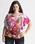 Crochet back floral tee by Seven7
