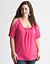 Cold shoulder tee by Seven7