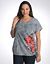 Plus Size Rose Tee by Lane Bryant