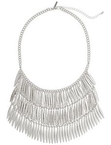 Layered spike statement necklace by Lane Bryant