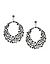 Polished stone button drop earrings by Lane Bryant
