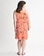 Ruffled Print Dress by Lane Bryant