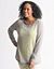 Plus Size Mesh Banded Bottom Top by Lane Bryant