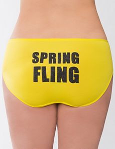 Dazzler Spring Fling hipster panty