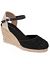 Wide Width Macrame Wedge by Lane Bryant