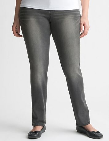 Ultimate Stretch gray sateen skinny jean
