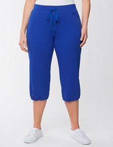 Plus Size Elastic Cuff Knit Capri by Lane Bryant