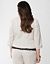 Ruffled linen jacket by Lane Bryant