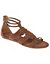 Wide Width Woven Gladiator Sandal