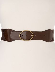 Woven stretch belt by Lane Bryant