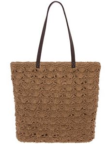Crochet tote bag by Lane Bryant