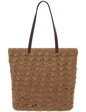 Crochet tote bag by Lane Bryant