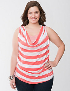 Striped layered tank by Seven7
