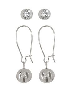 Stud & Ball Earring Duo by Lane Bryant