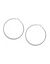 Dusted Flat Hoop Earrings by Lane Bryant