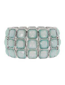 Square Rhinestone Bracelet by Lane Bryant