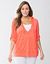 Burnout pullover hoodie by Lane Bryant