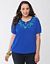Embroidered peasant top by Lane Bryant