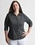 3/4 sleeve polka dot shirt