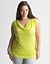 Plus Size Draped Daisy Top by Lane Bryant
