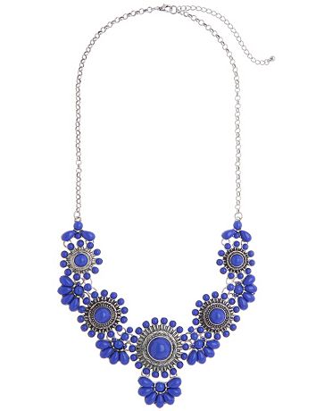 Aztec floral necklace by Lane Bryant