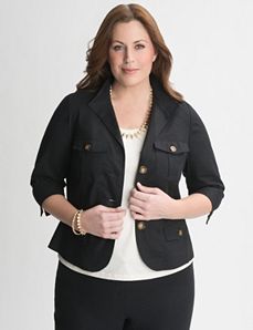 Linen safari jacket