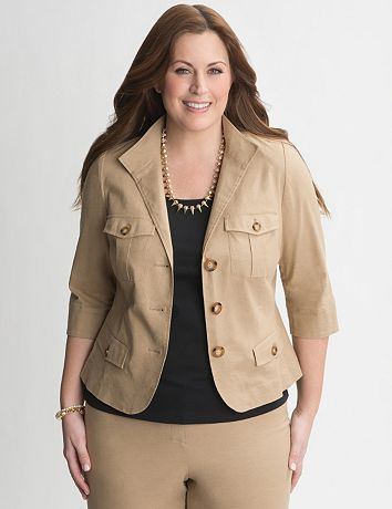 Linen safari jacket