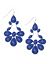 Faceted stone drop earrings by Lane Bryant