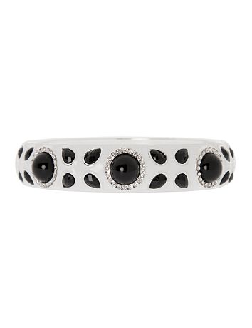 Hinged stone bracelet by Lane Bryant
