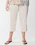 Linen cargo capri by Lane Bryant