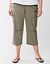 Linen cargo capri by Lane Bryant