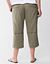 Linen cargo capri by Lane Bryant