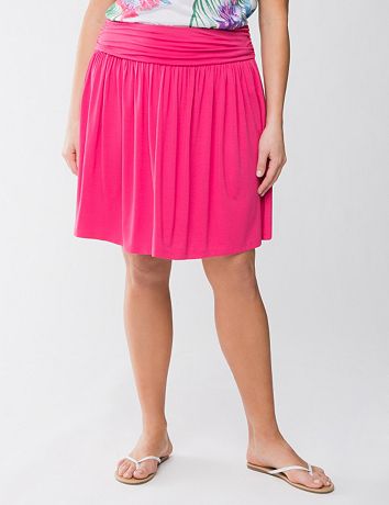 Plus Size Knit Flippy Skirt by Lane Bryant