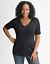 Plus Size V Neck Tee by Lane Bryant