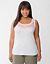 Sequin & bead ribbed tank