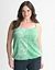 Floral bubble hem cami