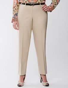 Lane Collection double weave ankle pant