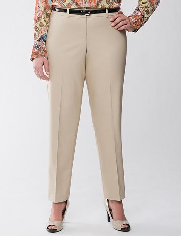 Lane Collection double weave ankle pant
