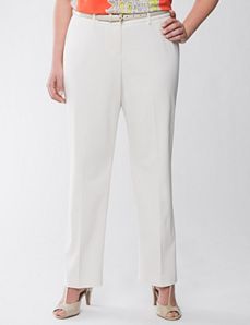 Lane Collection straight leg pant by Lane Bryant