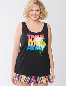 Take Me Away sleep tank by Cacique