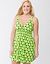 Polka dot knit chemise by Cacique