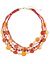 Multi row shell necklace by Lane Bryant