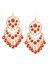 Filigree & stone earrings by Lane Bryant