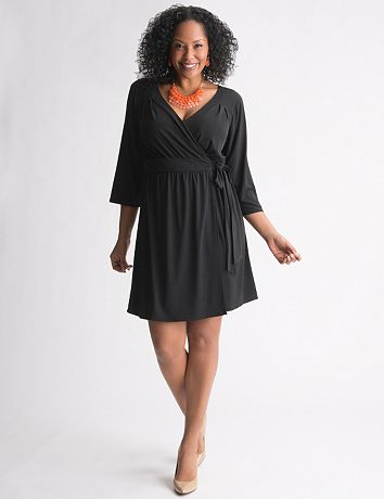 Wrap Dress by Lane Bryant