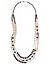 Wooden bead 3 row necklace by Lane Bryant