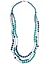 Wooden bead 3 row necklace by Lane Bryant