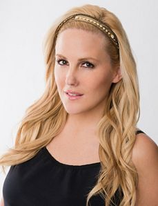 Mixed media headwrap by Lane Bryant