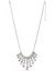 Hammered bars necklace by Lane Bryant
